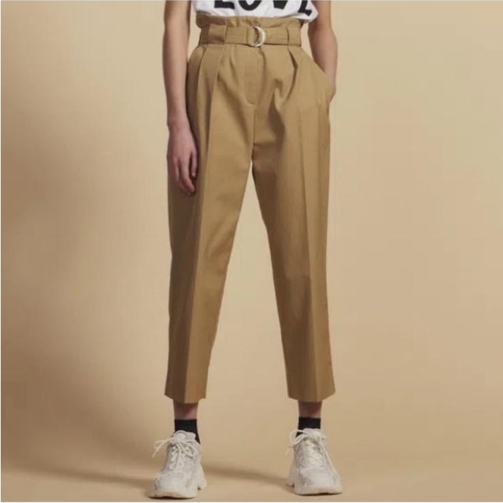 SANDRO PARIS BEIGE PANTS